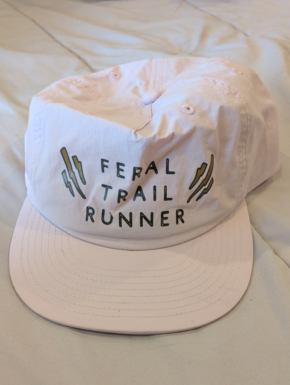 Feral Trail Runner Cap in Light Pink
